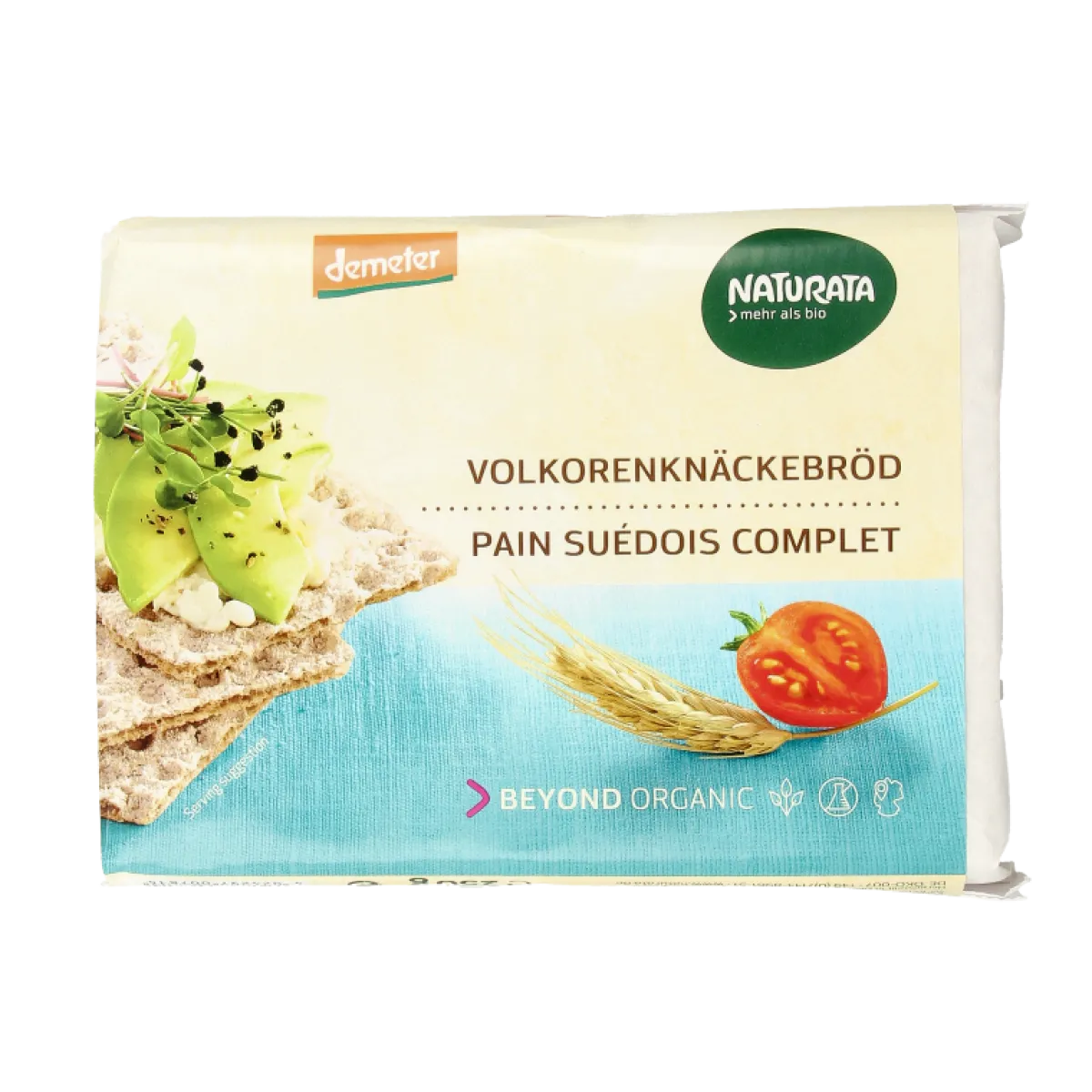 Best Naturata Knackebrod volkoren rogge demeter bio
