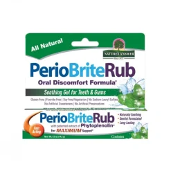 Natures Answer PerioBrite Rub tandvleesgel 22 kruiden Q10