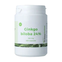Online Natuurapotheek Ginkgo biloba 24% 160mg