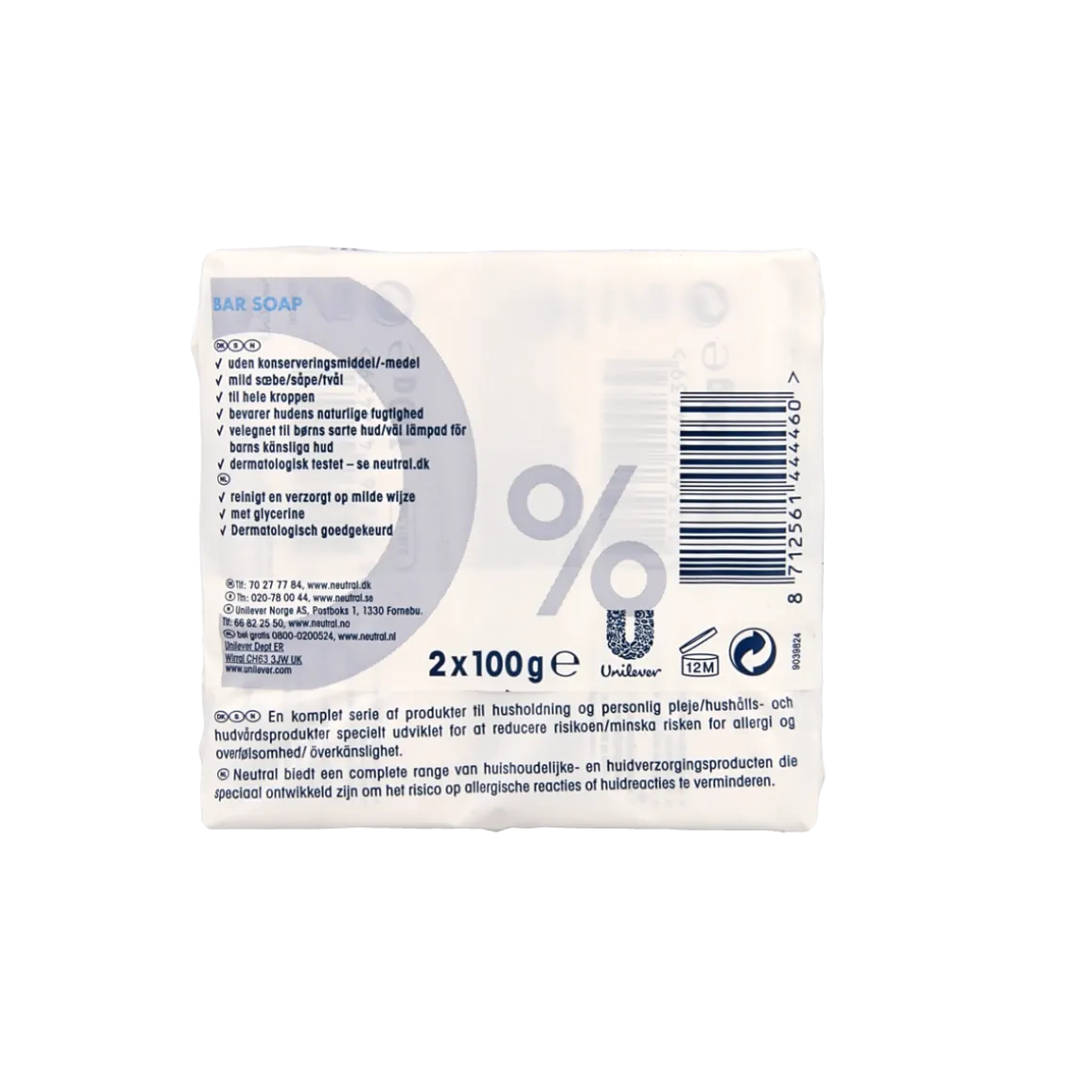 Neutral Zeeptablet duo 2 x 100 gram