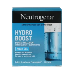 New Neutrogena Hydro boost aqua gel moisturiser
