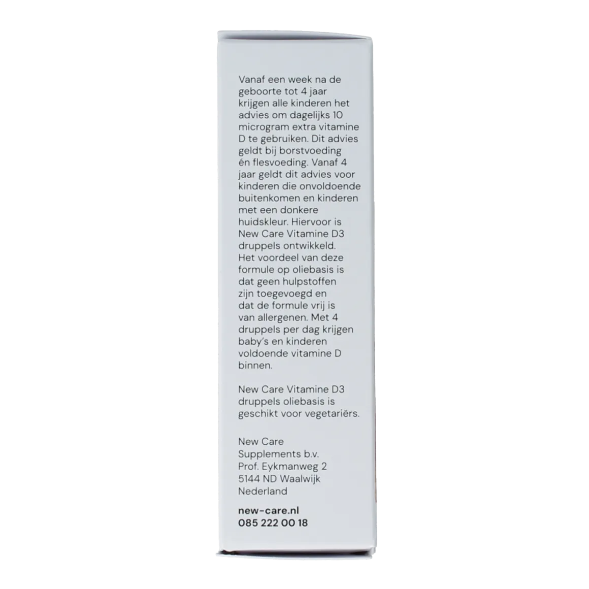 New Care D3 druppels oliebasis
