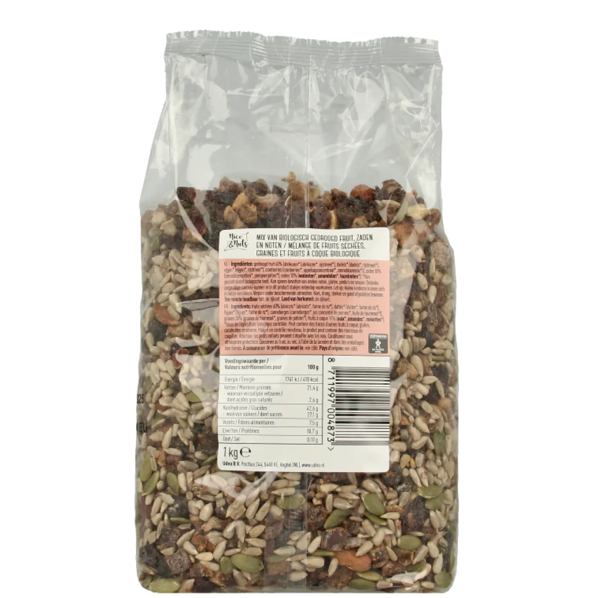 Online Nice & Nuts Energy mix bio