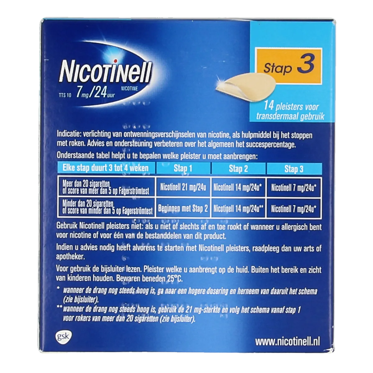 New Nicotinell TTS10 7mg