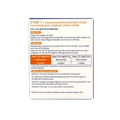 Niquitin Stap clear 21mg/24 uur
