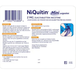 Niquitin Zuigtablet mini mint 2mg