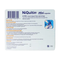 Niquitin Zuigtablet mini mint 4mg