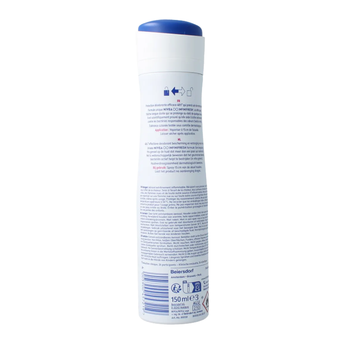 Nivea Deodorant fresh flower spray