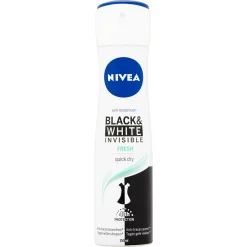 Nivea Deodorant spray invisible black & white fresh