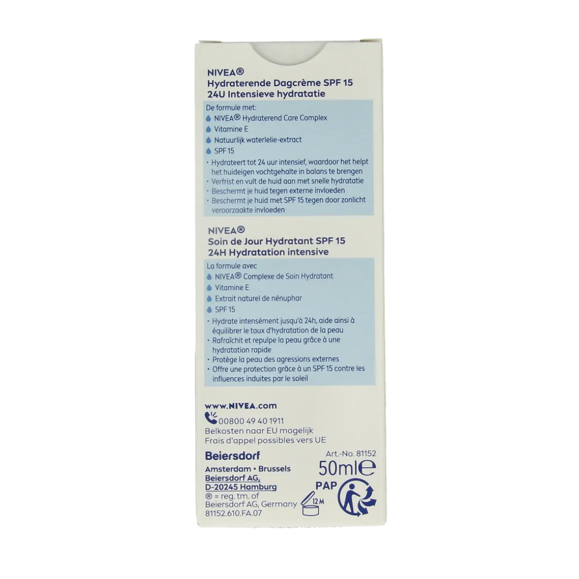 Nivea Essentials hydraterende dagcreme norm/gem SPF15