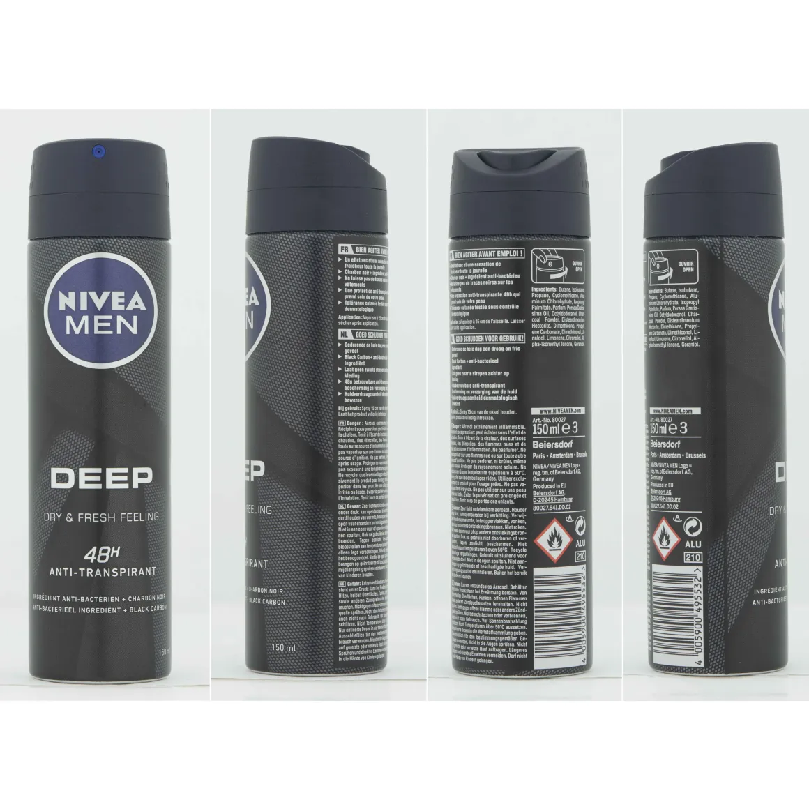 Nivea Men deodorant deep spray