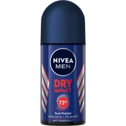 Nivea Men deodorant dry impact roller