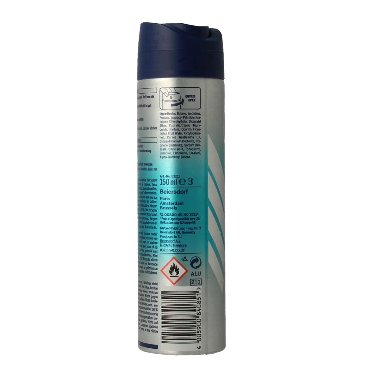 Online Nivea Men deodorant spray fresh kick