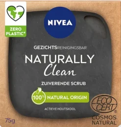 Nivea Naturally clean zuiverende scrub