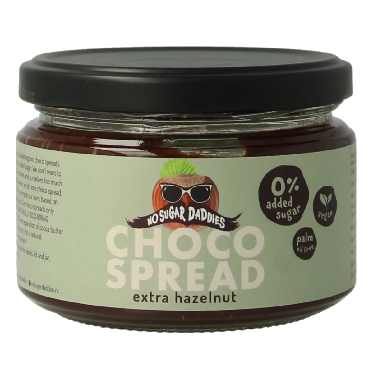 Discount No Sugar Daddies Chocopasta hazelnoot bio