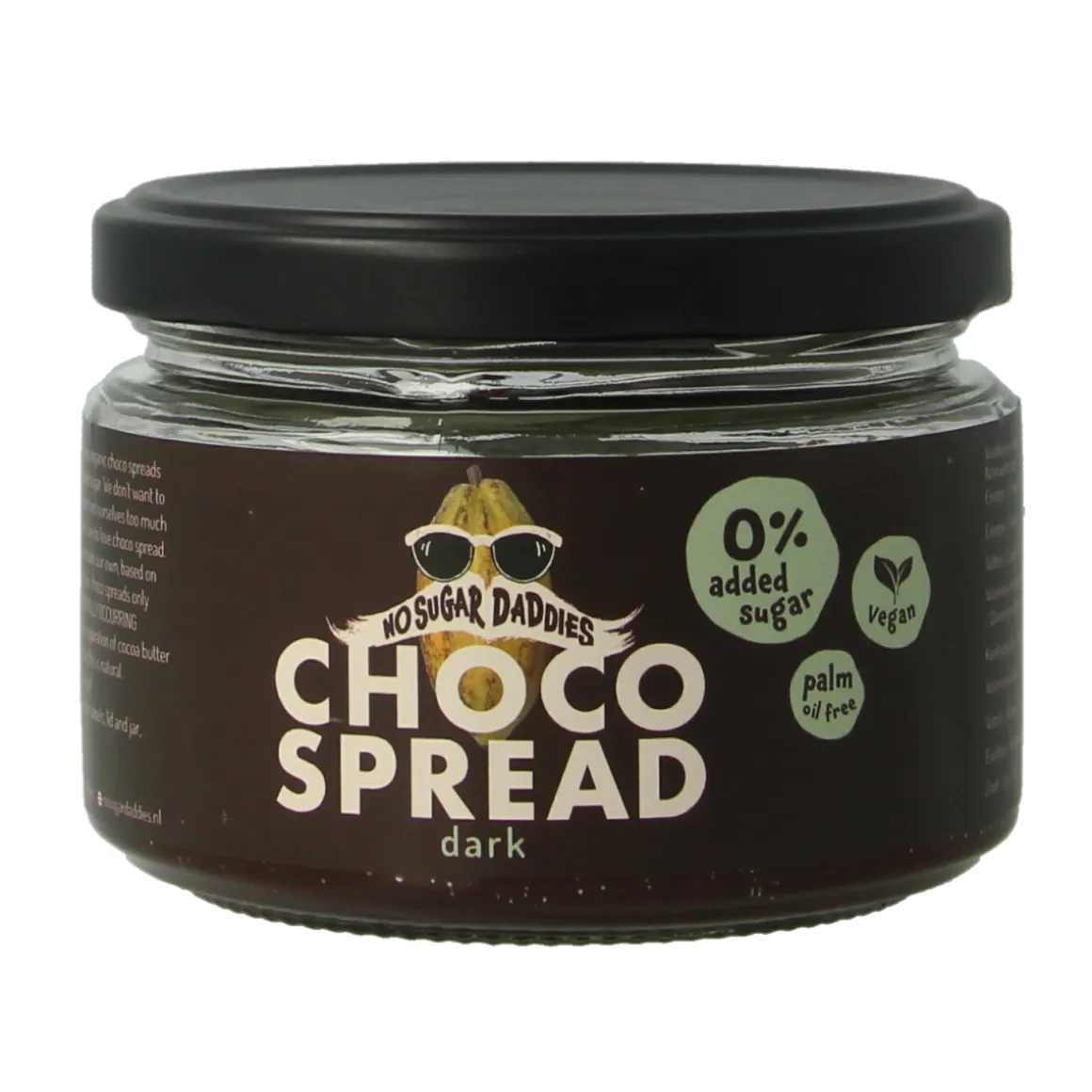 No Sugar Daddies Chocopasta puur bio