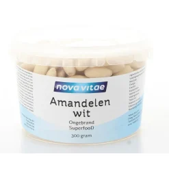 Nova Vitae Amandelen wit ongebrand raw