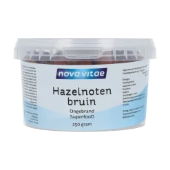 Nova Vitae Hazelnoten bruin ongebrand raw