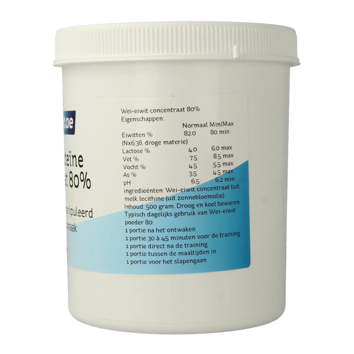 Clearance Nova Vitae Whey proteine concentraat 80%