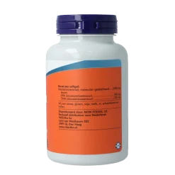 Hot NOW Omega-3 Basis visolie 180mg EPA 120mg DHA