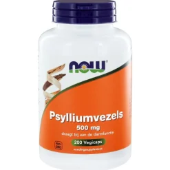 Sale NOW Psylliumvezels 500mg