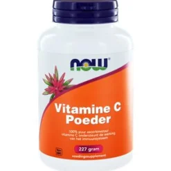 NOW Vitamine C poeder ascorbinezuur