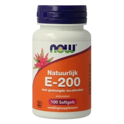 NOW Vitamine E-200 natuurlijke gemengde tocoferolen
