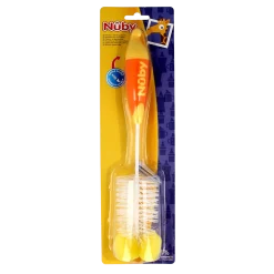 Outlet Nuby Flessenborstel met kleine speenborstel & sponsje
