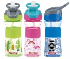 Nuby Flip it beker zachte tuit 360ml 3+ jaar