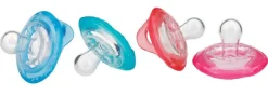 Nuby Natural flex cherry fopspeen 6-36 mnd groen/blauw