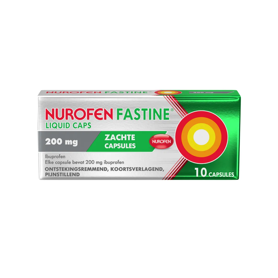 Nurofen Fastine liquid caps 200 mg