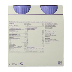 Nutridrink Multi fibre aardbei 200ml