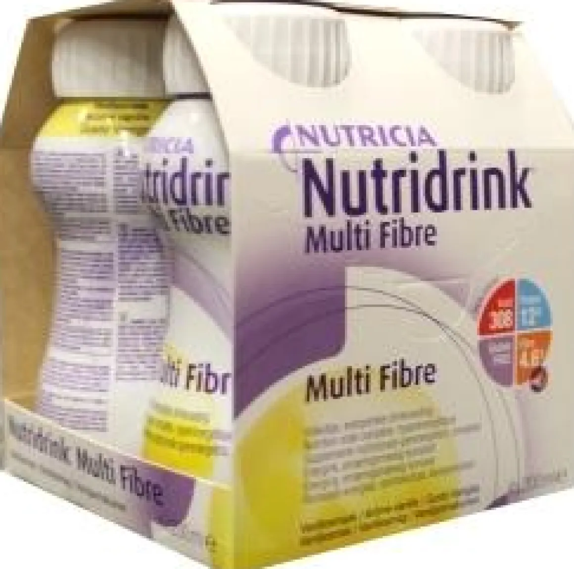 Nutridrink Multi fibre vanille 200ml