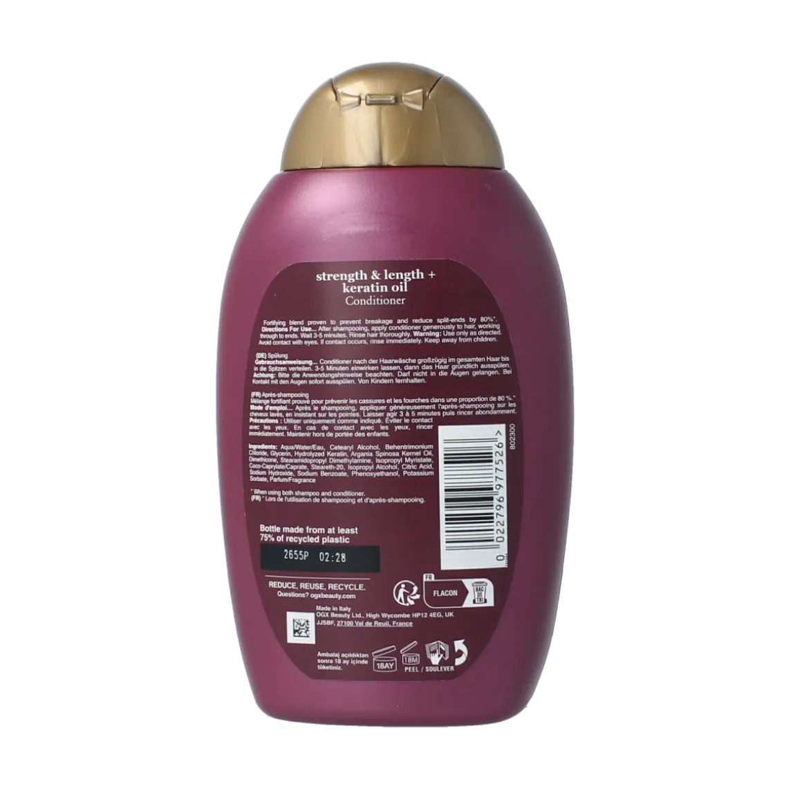 OGX Anti breakage keratin oil conditioner