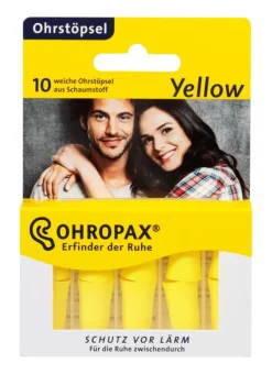 New Ohropax Yellow