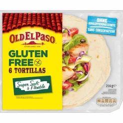 Best Old El Paso Tortillas glutenvrij 6 stuks