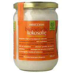 Best Omega & More Kokosolie extra virgin bio 500ml pot