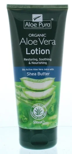 Discount Optima Aloe pura organic aloe vera lotion