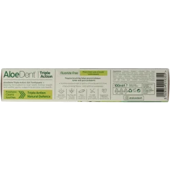 Hot Optima Tandpasta aloe vera triple action fluor free