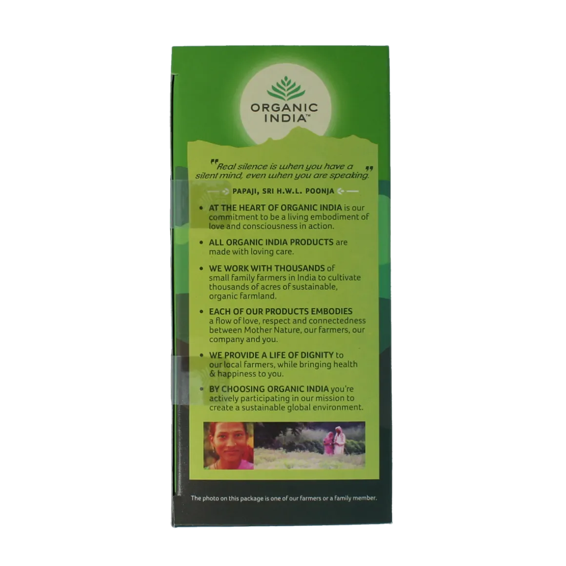 Organic India Tulsi green thee bio
