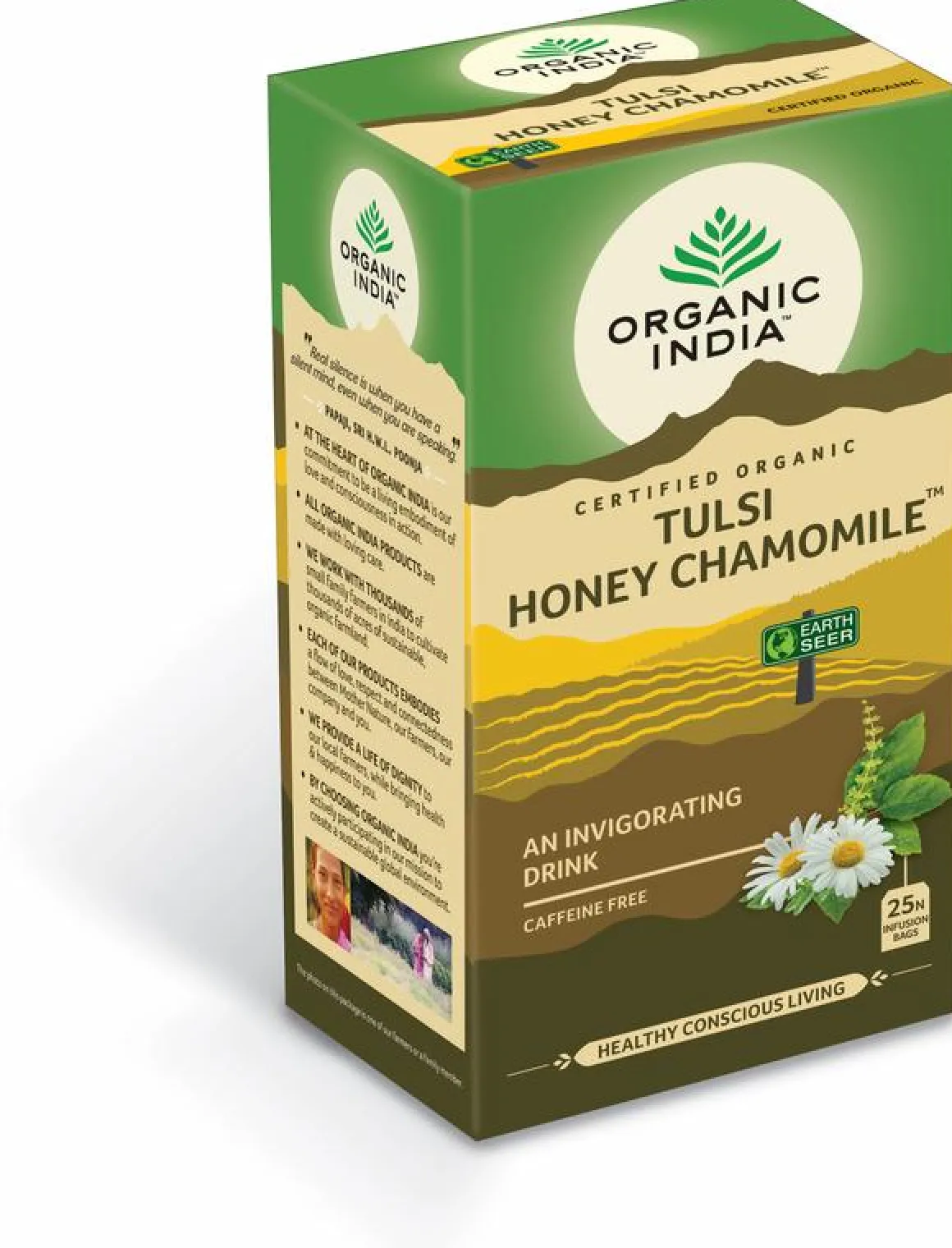Organic India Tulsi honey chamomile thee bio