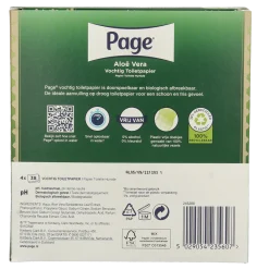 Page Vochtig toiletpapier aloe vera