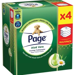 Page Vochtig toiletpapier aloe vera