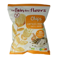 Clearance Pain Des Fleurs Chips met linzen en ui bio