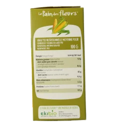Outlet Pain Des Fleurs Krokante crackers mais glutenvrij bio