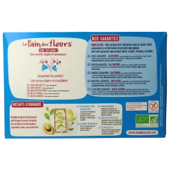 Outlet Pain Des Fleurs Krokante crackers boekweit zoutloos glutenvrij bio