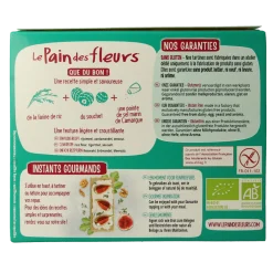 Outlet Pain Des Fleurs Krokante crackers aardamandel glutenvrij bio