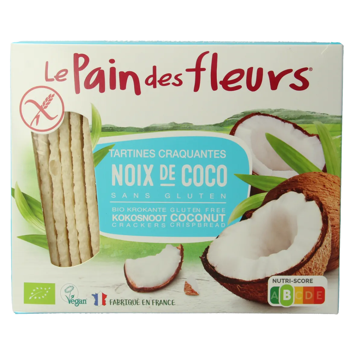 Sale Pain Des Fleurs Krokante crackers kokos glutenvrij bio