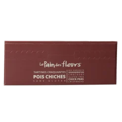 Pain Des Fleurs Krokante crackers kikkererwten glutenvrij bio
