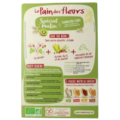 Pain Des Fleurs Special matin boekweit ontbijtcrackers bio